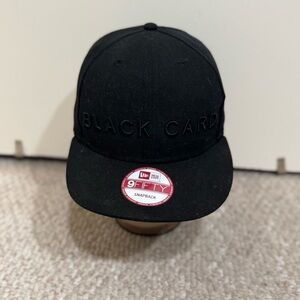 New Era Black 9FIFTY Visa Black Card Snapback Hat OSFA